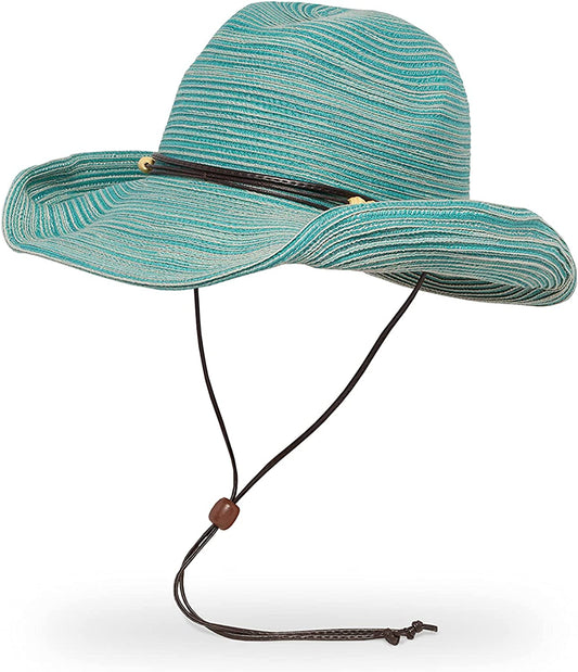 Sunset Hat Apparel & Accessories > Clothing Accessories > Hats Sunday Afternoons Blue Opal One Size 