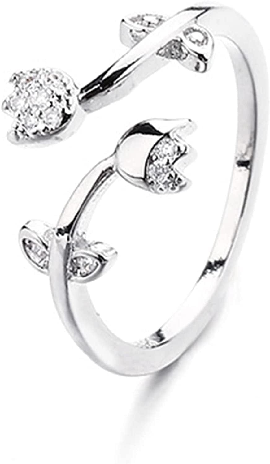 925 Silver Ring Oval Cut Fire Opal Diamond Jewelry Style #1 / One size