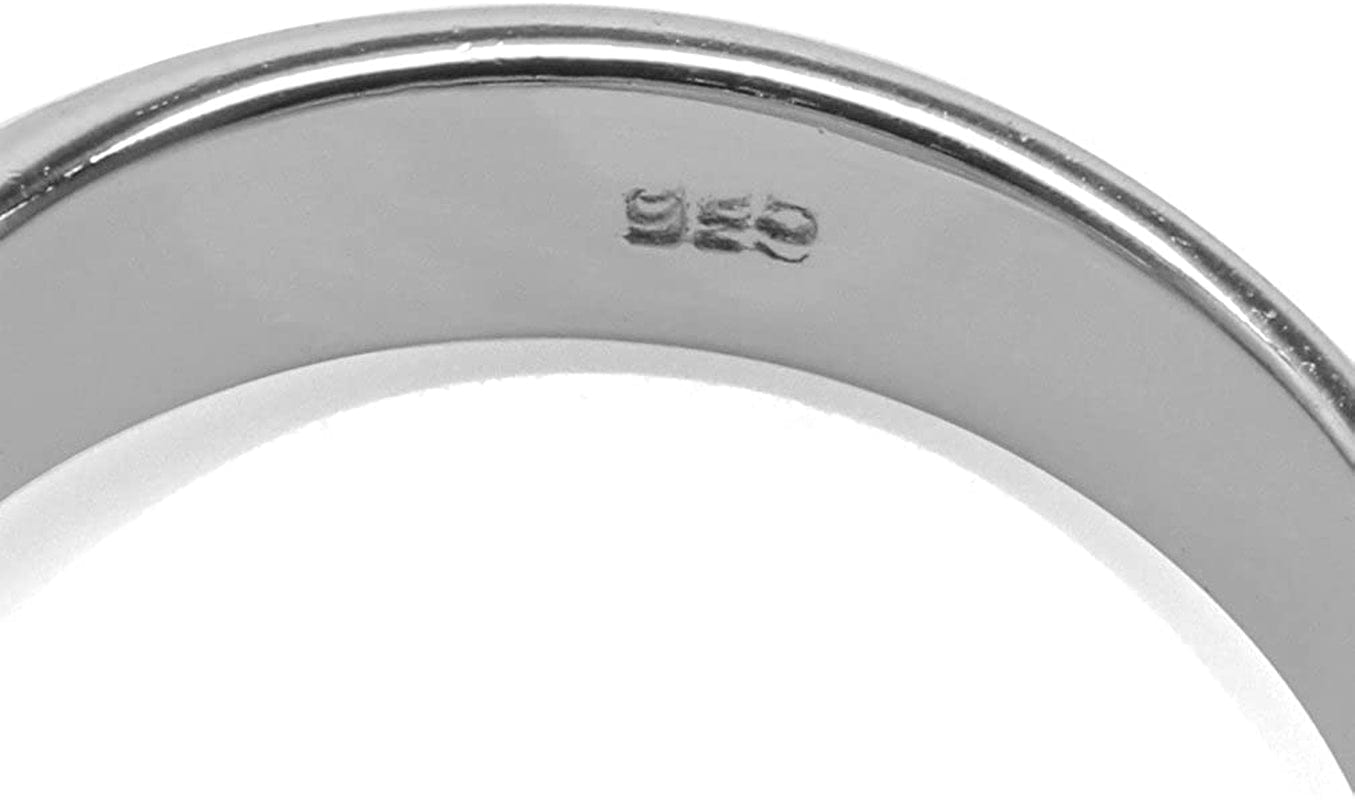 925 Sterling Silver Belt Buckle Ring