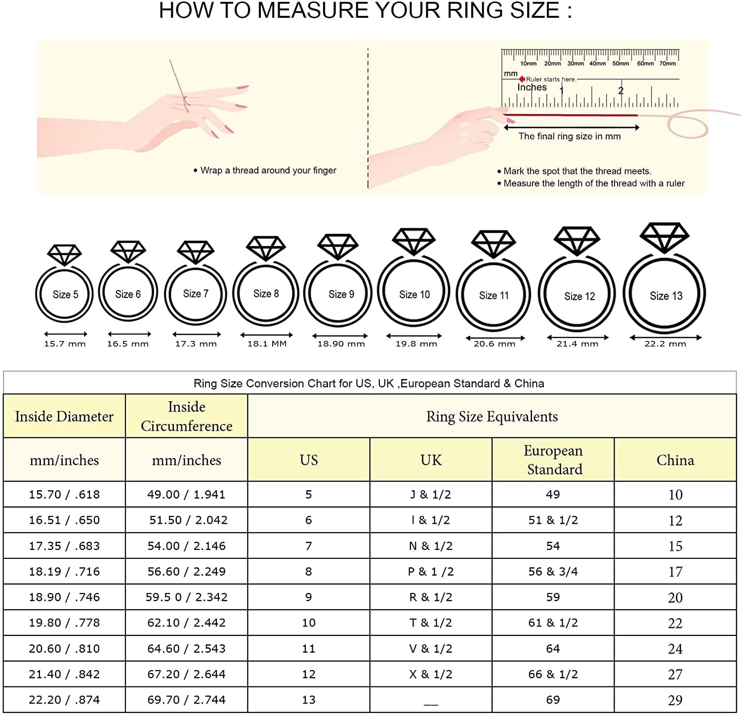 925 Sterling Silver Cabochon White Simulated Opal Women'S Ring 0.62 Ctw round (Available 5,6,7,8,9)
