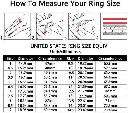 925 Sterling Silver Celtic Knot Ring Simple Criss Cross Infinity Wedding Band for Women Size 3-13