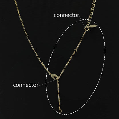 925 Sterling Silver Necklace Extenders Adjustable Extension Chain for Necklace Bracelet Anklet 2 Pcs Apparel & Accessories > Jewelry > Anklets VOLUKA   
