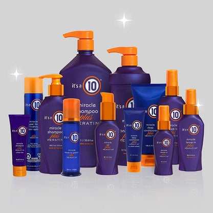 It'S a 10 Haircare Miracle Leave-In plus Keratin Spray, 10 Fl. Oz (Pack of 3) Health & Beauty > Personal Care > Hair Care It's a 10 Haircare   