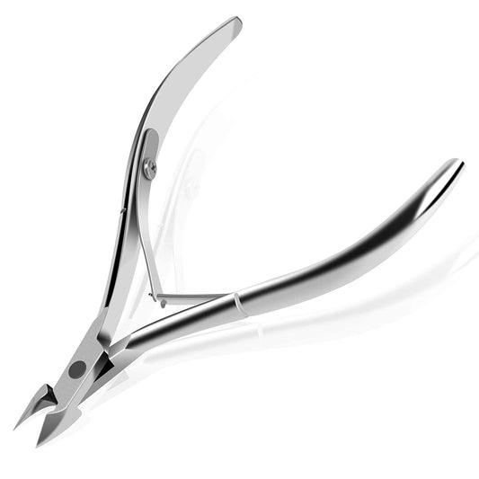 Cuticle Remover Cuticle Cutter Trimmer,Professional Cuticle Nipper Stainless Steel Cuticle Clippers Extremely Sharp Nail Cuticle Tools for Manicure and Pedicure at Home and Salon - Silver Health & Beauty > Personal Care > Cosmetics > Cosmetic Tools > Nail Tools Boujean   