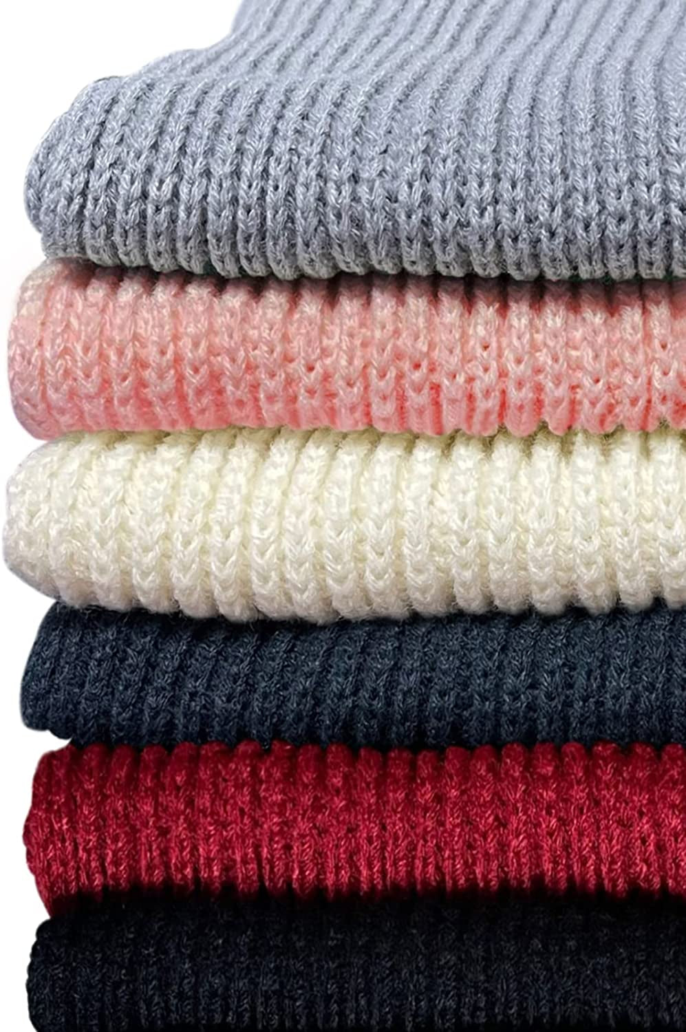 Women Winter Knitted Hooded Long Scarf Warm Shawl Wrap Head Scarves Apparel & Accessories > Clothing Accessories > Scarves & Shawls Zilcremo   