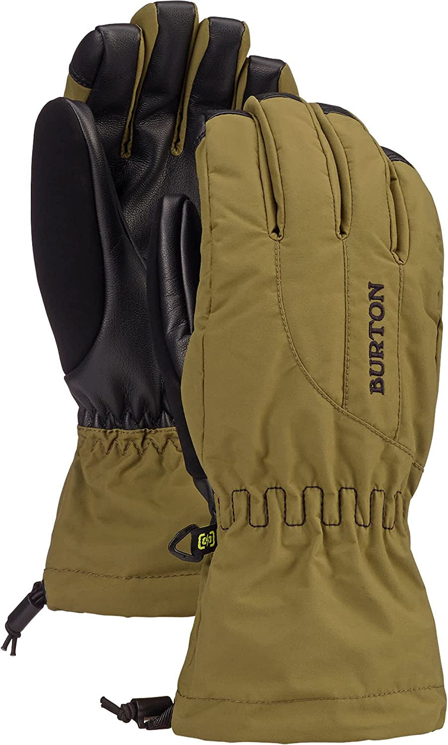 BURTON Women'S Profile Glove Apparel & Accessories > Clothing Accessories > Gloves & Mittens Burton Snowboards Martini Olive Large 