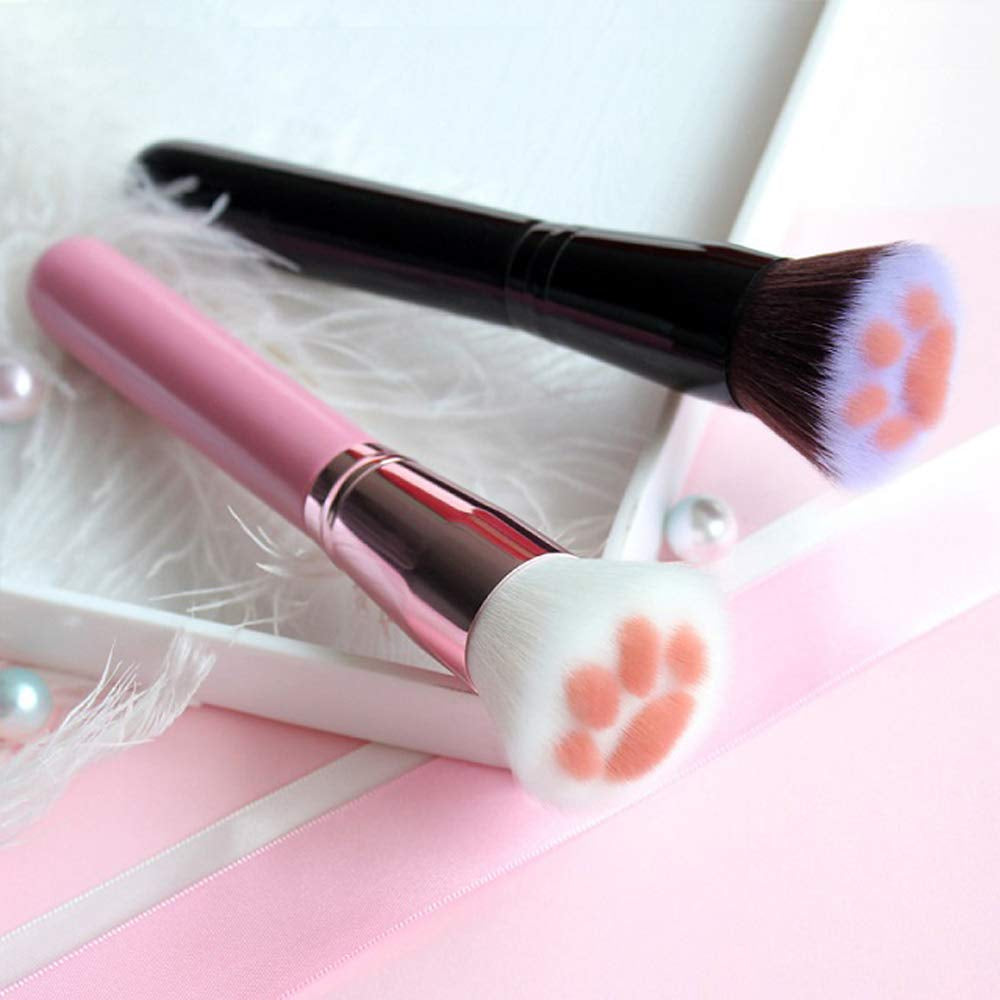 Cat Paw Foundation Makeup Brush - Professional Cosmetic Brush of Foundation Brushes, Powder Brush Blush Brush, Concealer Brush, Contour Brush, Powder Brush Cosmetic Tool (4PCS NEW SET) Health & Beauty > Personal Care > Cosmetics > Cosmetic Tools > Makeup Tools rongji jewelry 2Pcs Set -3  