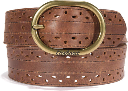 Carhartt Women'S Signature Casual Belt Apparel & Accessories > Clothing Accessories > Belts Carhartt Tan X-Small 