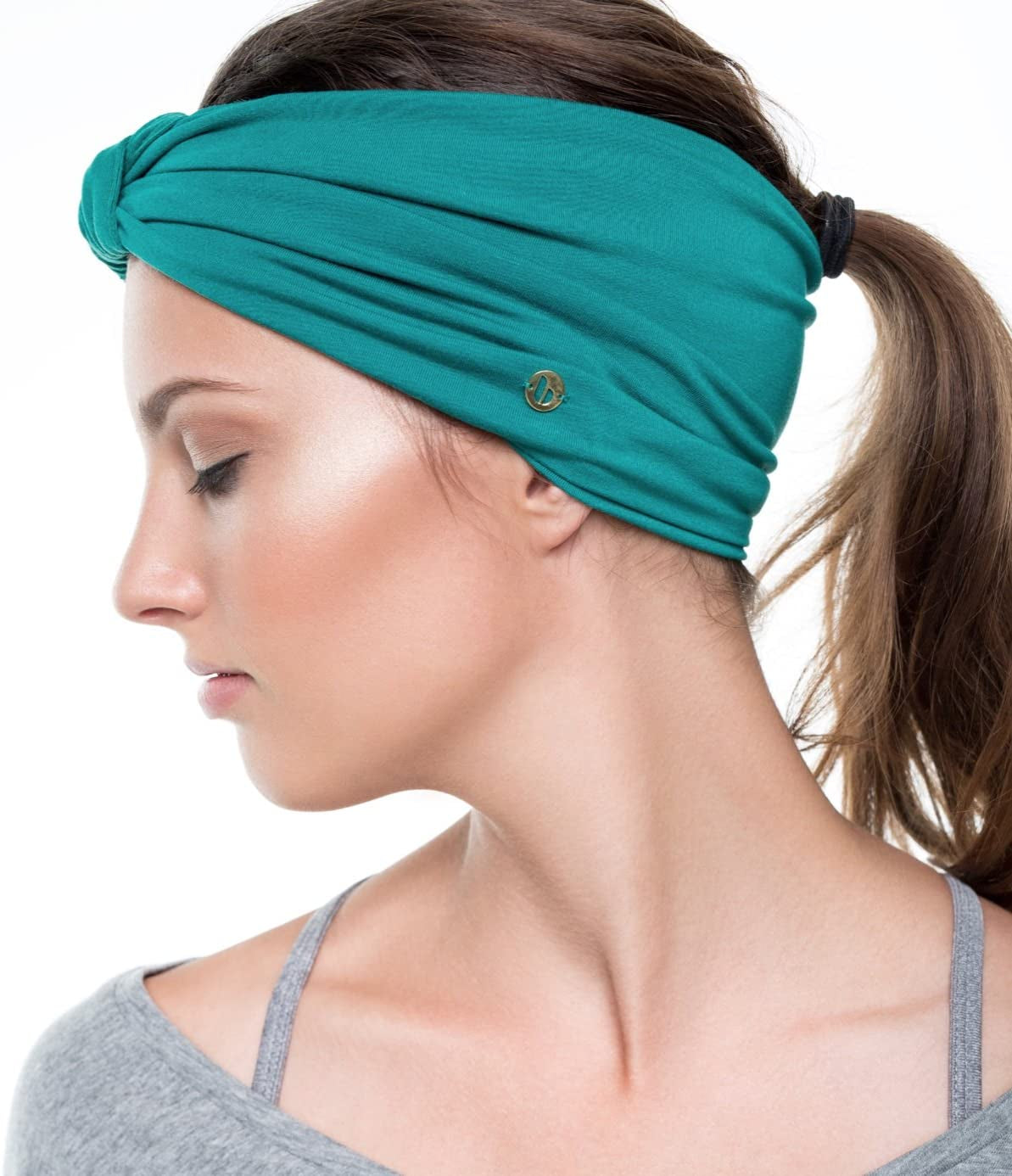 BLOM Original Headbands for Women Wear for Yoga, Fashion, Working Out, Travel or Running Multi Style Apparel & Accessories > Clothing Accessories > Headwear BLOM Jade Green  