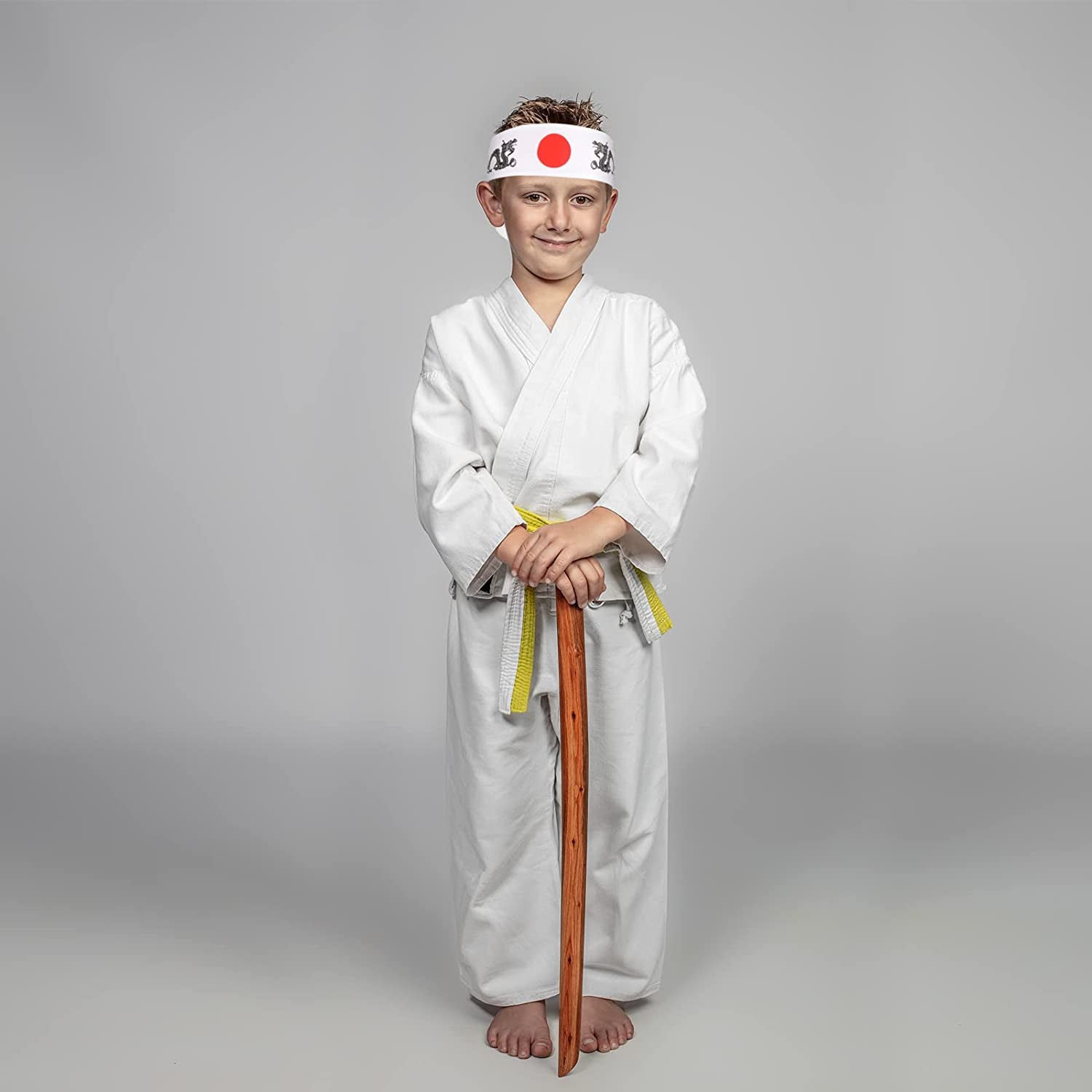 SATINIOR Bushido Hachimaki Headband 2 Pieces Samurai Japanese Headband Dragon Sushi Chef Bandana Tie on Costume Headwear for Karate about 96 X 6 Cm/ 37.8 X 2.36 Inches Apparel & Accessories > Clothing Accessories > Bandanas & Headties SATINIOR   