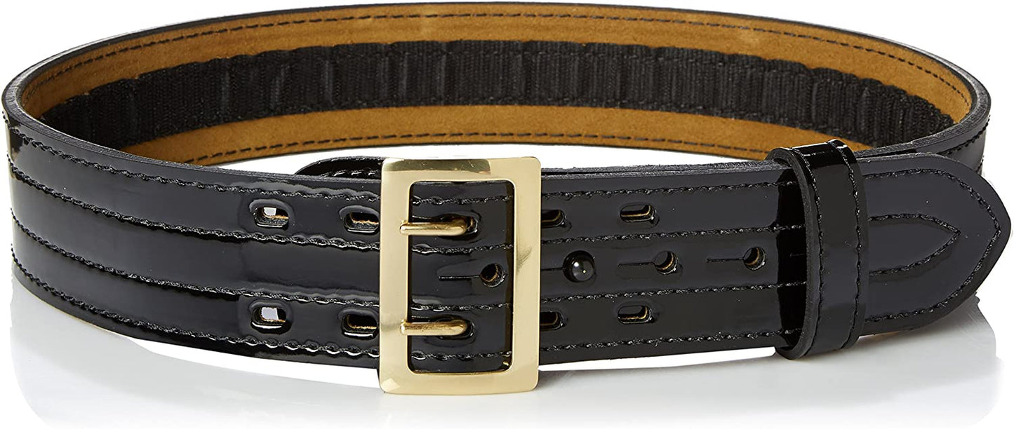 Safariland Bianchi 87V-36-9B 87V Sam Brown W/Hook Lining 2.25", 36" Waist, Hi-Gloss Black W/Brass Snap Closure, Multicolor, One Size Apparel & Accessories > Clothing Accessories > Belt Buckles Safariland   