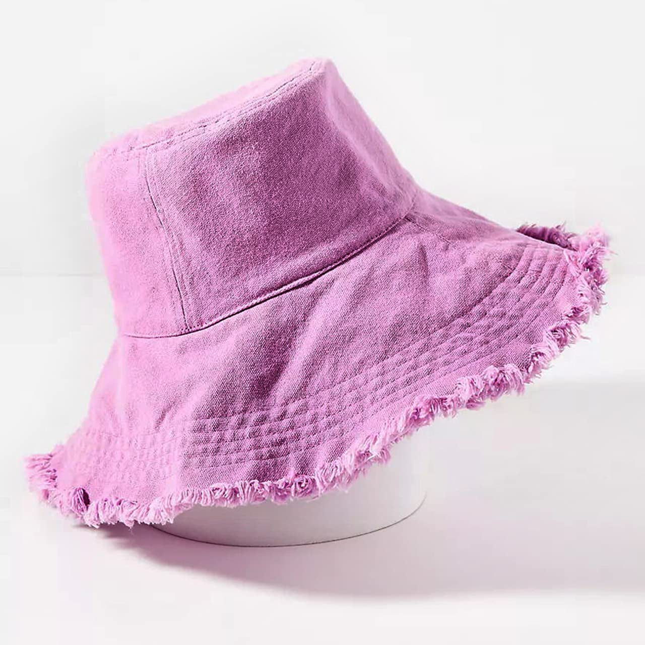 HZEYN Bucket Hats for Women Wide Brim Summer Travel Packable Cotton Bucket Beach Sun Hat UPF 50+ Apparel & Accessories > Clothing Accessories > Hats HZEYN   