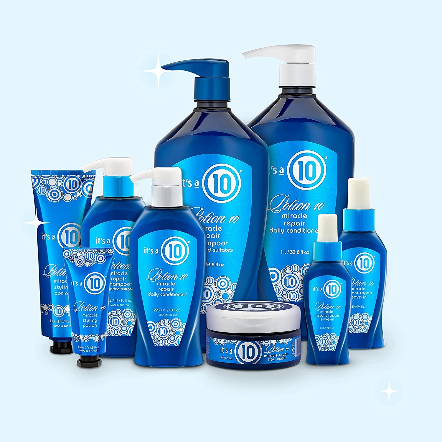 It'S a 10 Haircare Potion Miracle Repair Conditioner, 10 Fl. Oz. Health & Beauty > Personal Care > Hair Care It's a 10   