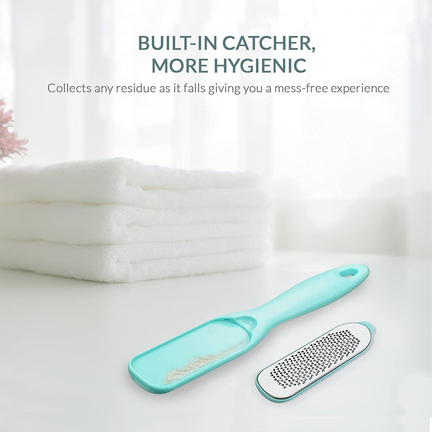 Callus Remover for Feet | Double-Sided Foot Scrub -Foot File -Dead Skin Remover -Foot Rasp for Exfoliation -Wet & Dry Feet Scrubber for Smoothing & Softening Feet -Pedicure Tool for Foot Care Health & Beauty > Personal Care > Foot Care Relax Tony   