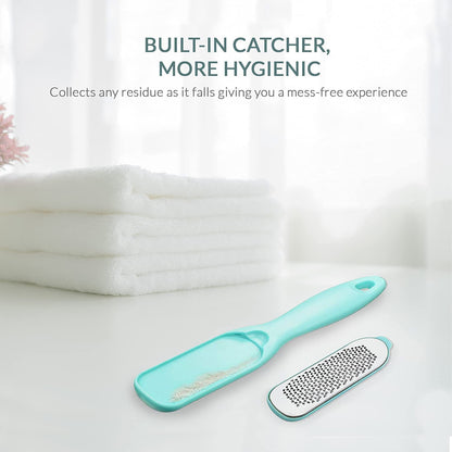 Callus Remover for Feet | Double-Sided Foot Scrub -Foot File -Dead Skin Remover -Foot Rasp for Exfoliation -Wet & Dry Feet Scrubber for Smoothing & Softening Feet -Pedicure Tool for Foot Care Health & Beauty > Personal Care > Foot Care Relax Tony   