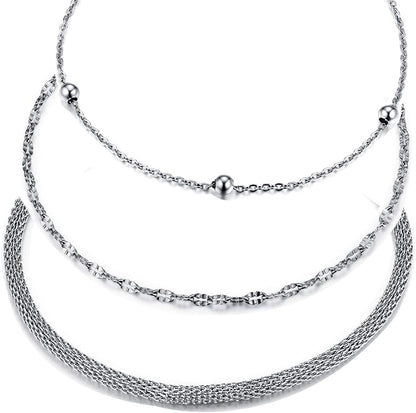 Hoduar Stainless Steel Anklet for Women, Non-Fading Dainty Heart Ankle Bracelets Foot Chain Jewelry for Women Apparel & Accessories > Jewelry > Anklets hoduar c:beaded  