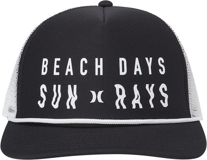 Hurley Women'S Baseball Cap - Horizon Curved Brim Snap-Back Foam Trucker Hat Apparel & Accessories > Clothing Accessories > Hats Hurley   