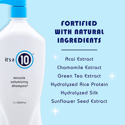It'S a 10 Haircare Miracle Volumizing Shampoo, 33.8 Fl. Oz. Health & Beauty > Personal Care > Hair Care it's a 10   