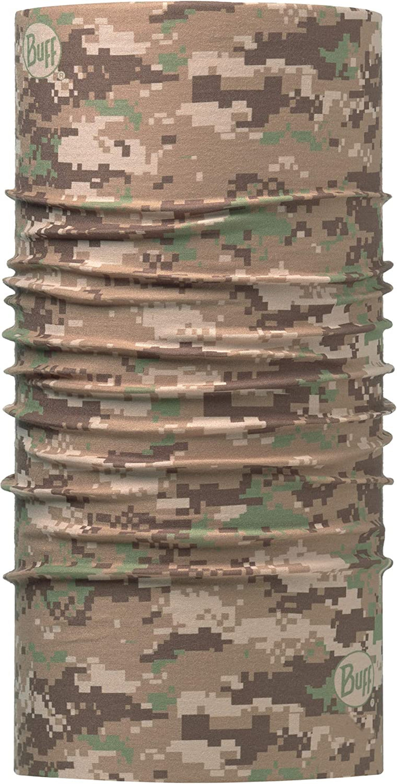 BUFF Multifunctional Neckwear Coolnet UV XL Worn 12+ Ways Apparel & Accessories > Clothing Accessories > Headwear BUFF Pixels Desert X-Large 