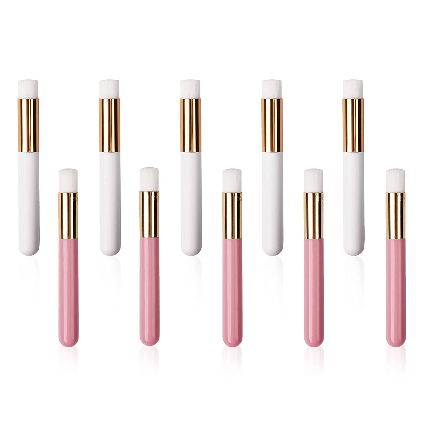 Lash Shampoo Brushes, 10 Pieces Eyelash Extension Cleansing Brush Peel off Blackhead Remover Tool Facial Cleansing Brushes Nose Pore Deep Cleaning Brush Cosmetic Lash Cleanser Brush (White,Pink) Health & Beauty > Personal Care > Cosmetics > Cosmetic Tools > Makeup Tools LOPURO White,pink  