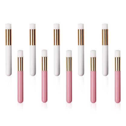 Lash Shampoo Brushes, 10 Pieces Eyelash Extension Cleansing Brush Peel off Blackhead Remover Tool Facial Cleansing Brushes Nose Pore Deep Cleaning Brush Cosmetic Lash Cleanser Brush (White,Pink) Health & Beauty > Personal Care > Cosmetics > Cosmetic Tools > Makeup Tools LOPURO White,pink  