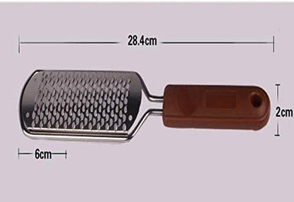 Foot File Callus Remover, Foot Rasp Scrubber Dead Skin Remover Professional Callus Remover Scraper Foot File Kit for Foot Care Pedicure (Coffee) Health & Beauty > Personal Care > Foot Care Zerone   