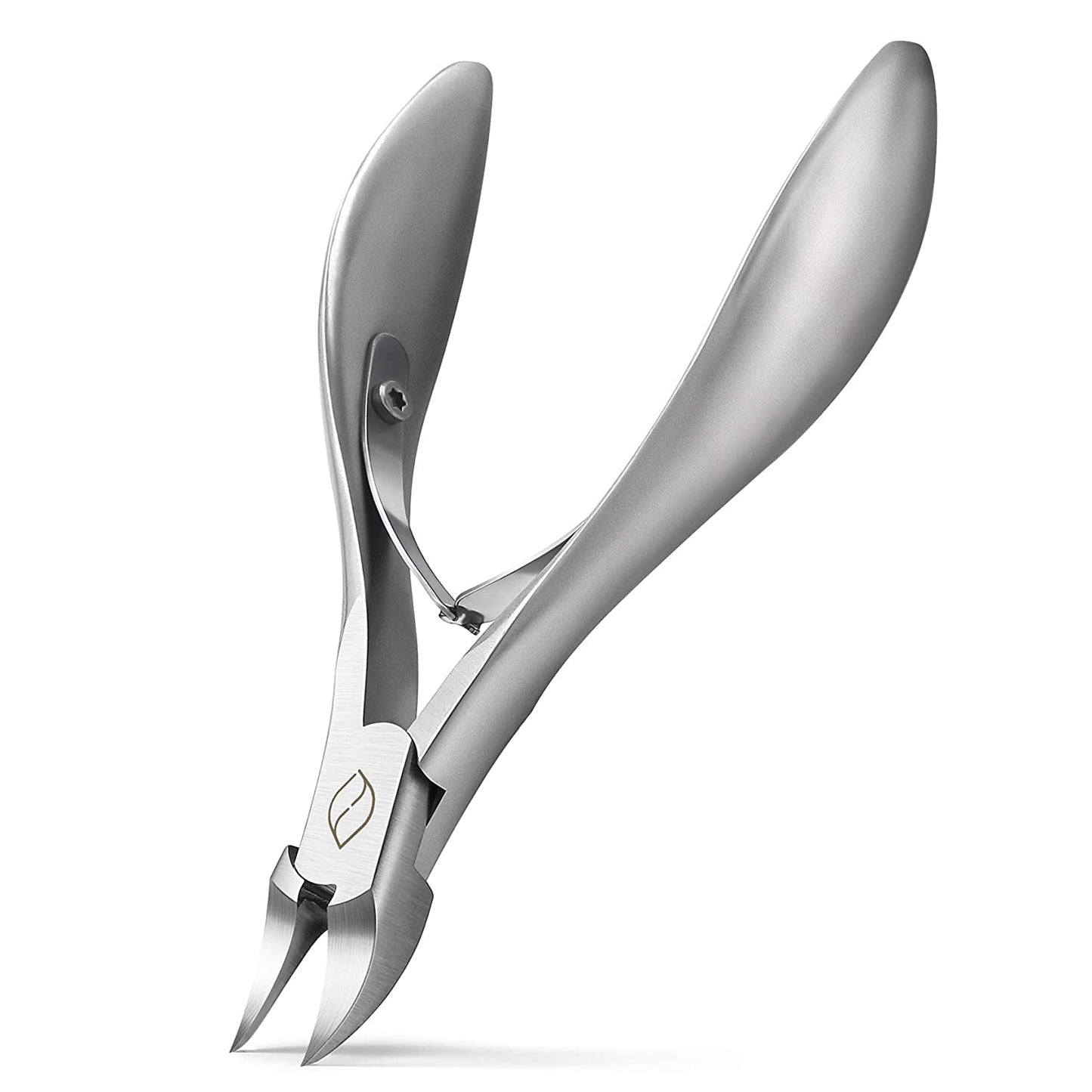FERYES Toenail Clippers for Thick,Fungal or Ingrown Toenails - Ingrown Nail Clipper for Men,Women,Seniors,Podiatrist - Heavy Duty 4R13 Stainless Steel Toenail Tool - Silver Health & Beauty > Personal Care > Cosmetics > Cosmetic Tools > Nail Tools FERYES Silver  
