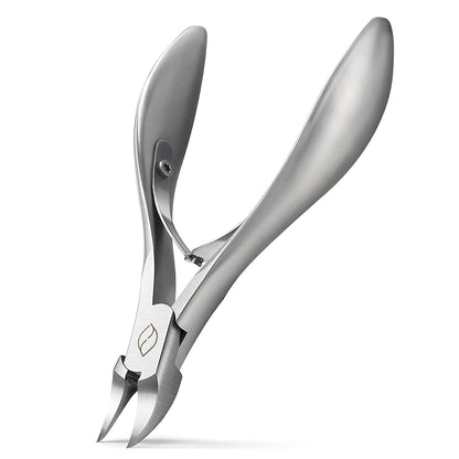 FERYES Toenail Clippers for Thick,Fungal or Ingrown Toenails - Ingrown Nail Clipper for Men,Women,Seniors,Podiatrist - Heavy Duty 4R13 Stainless Steel Toenail Tool - Silver Health & Beauty > Personal Care > Cosmetics > Cosmetic Tools > Nail Tools FERYES Silver  