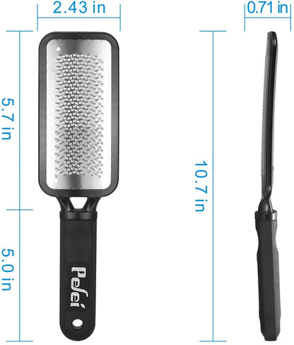 Colossal Pedicure Rasp Foot File, Professional Foot Care Pedicure Stainless Steel File to Removes Hard Skin, Can Be Used on Both Dry and Wet Feet Health & Beauty > Personal Care > Foot Care Pefei   