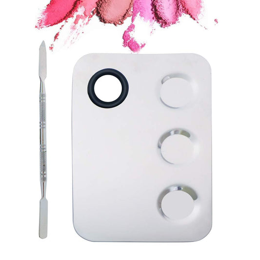 Lovinee Makeup Palettes with Spatula Tools,Nail-Art Palette,Cosmetic Palette,Artist Mixing Palette Health & Beauty > Personal Care > Cosmetics > Cosmetic Tools > Makeup Tools ESUKO   