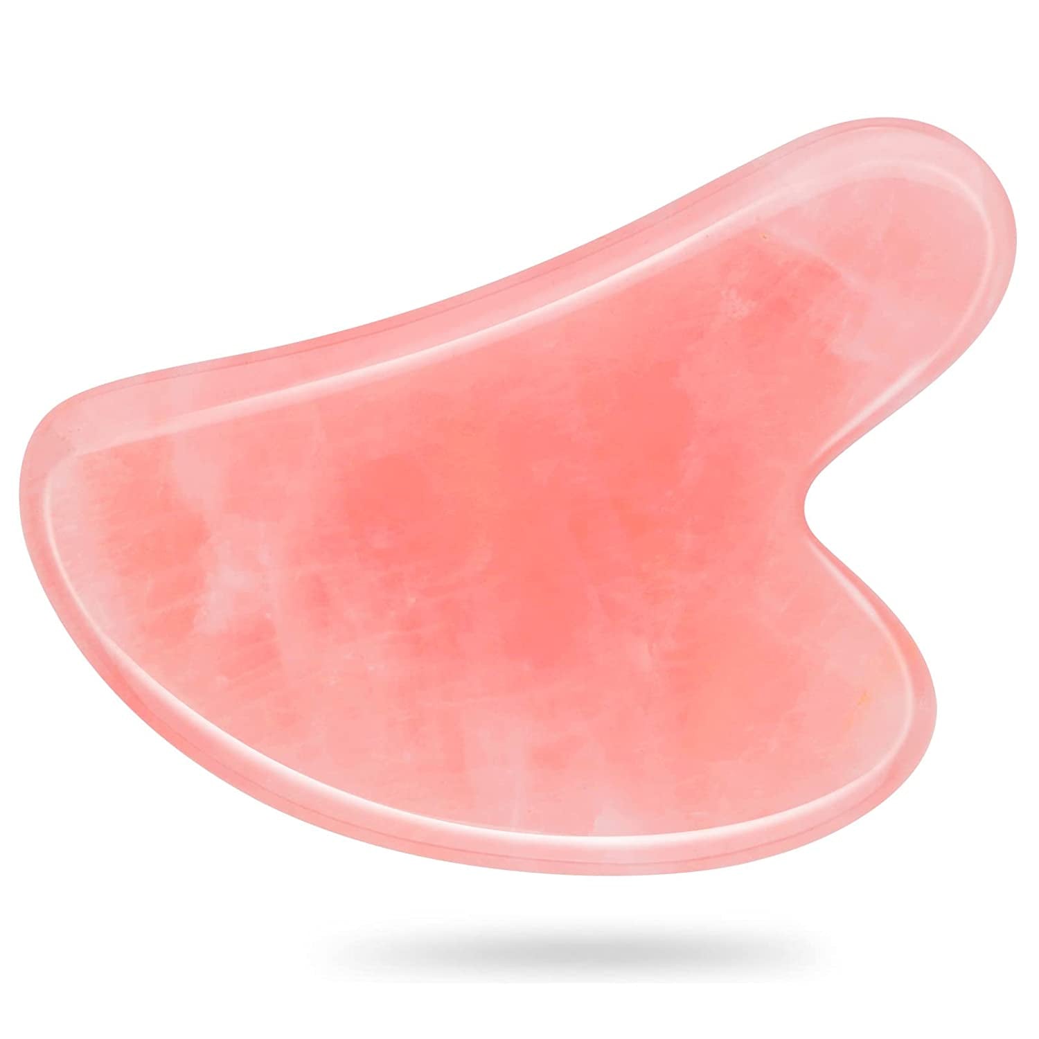 LATME Gua Sha Facial Tools,Gua Sha Massage Tool,Face Massager Jade Gua Sha Stones for Lymphatic Drainage for Face,Eyes,Neck and Body Health & Beauty > Personal Care > Cosmetics > Cosmetic Tools > Skin Care Tools LATME Pink  