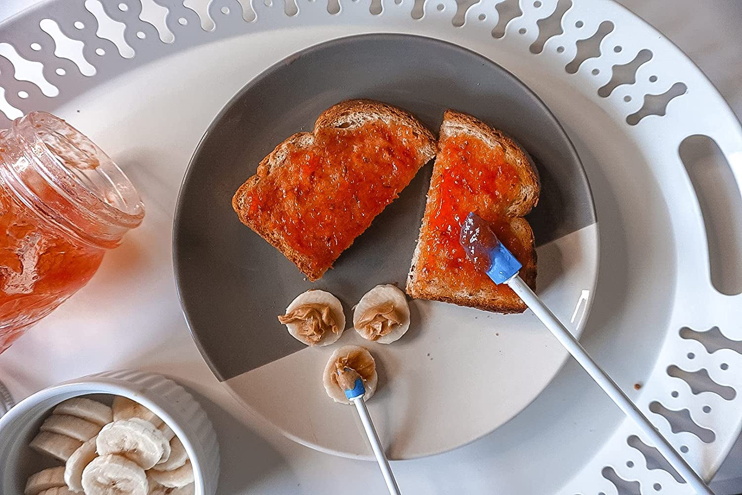 The Spatty & Spatty Daddy Last Drop Spatula, Two Piece Set (6" and 12") - Blue, Reusable, Flexible, as Seen on Shark Tank Health & Beauty > Personal Care > Cosmetics > Cosmetic Tools > Makeup Tools Spatty   