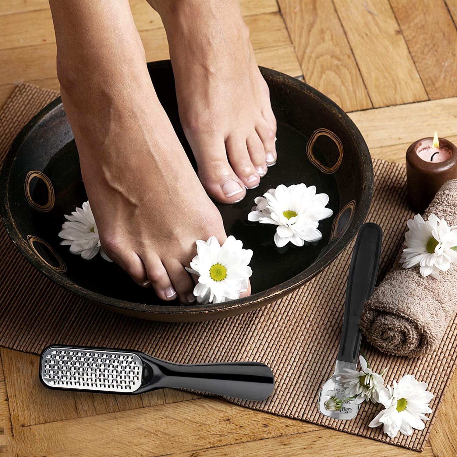 Professional Pedicure Tools Kit 20 in 1, Bagvhandbagro Foot Care Kit with Foot File Foot Rasp Scraper Dead Skin Remover Callus Scrubber Pedicure Tools for Men Women Christmas Gifts Health & Beauty > Personal Care > Foot Care Bagvhandbagro   