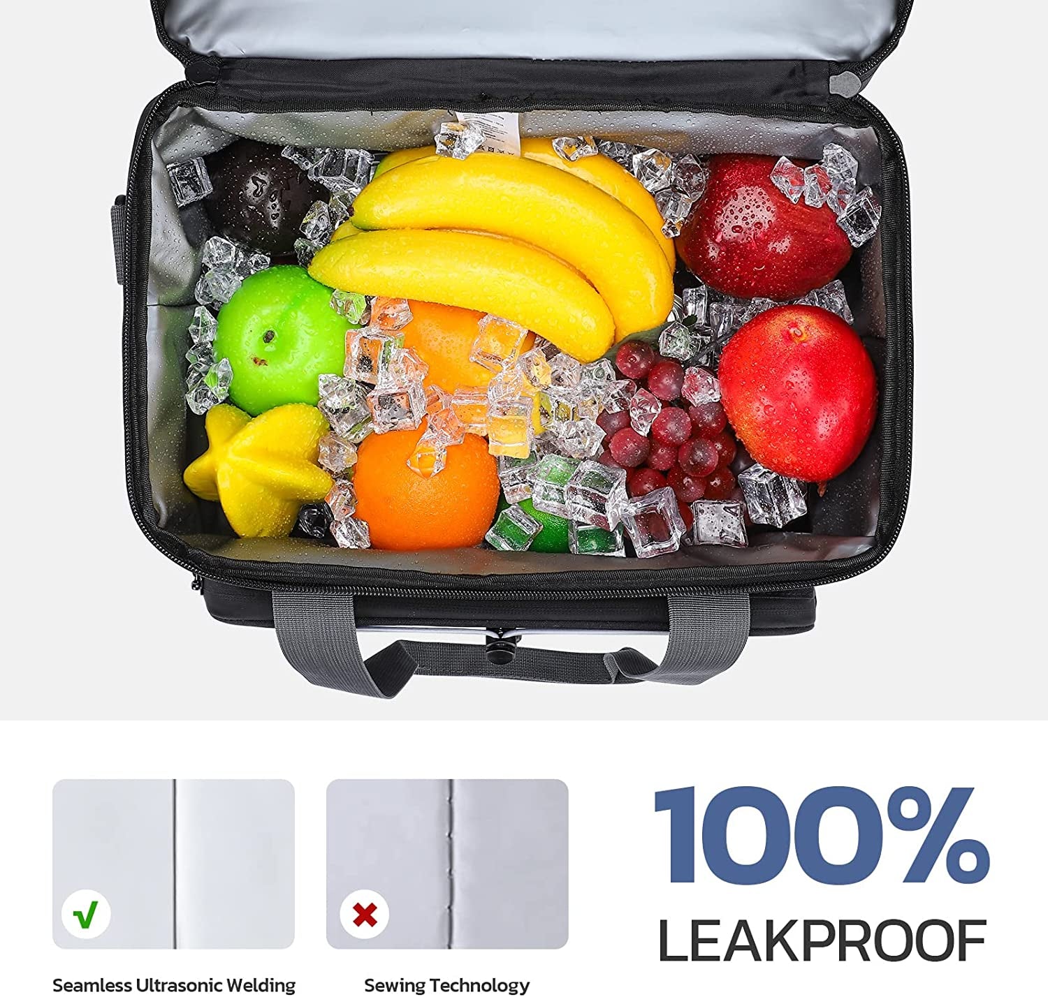 Maelstrom Soft Cooler Bag,Collapsible Soft Sided Cooler,30/60/75 Cans Beach Cooler,Ice Chest,Large Leakproof Camping Cooler,Portable Travel Cooler for Grocery Shopping,Camping,Kayaking,Road Trips Apparel & Accessories > Jewelry > Anklets Maelstrom   