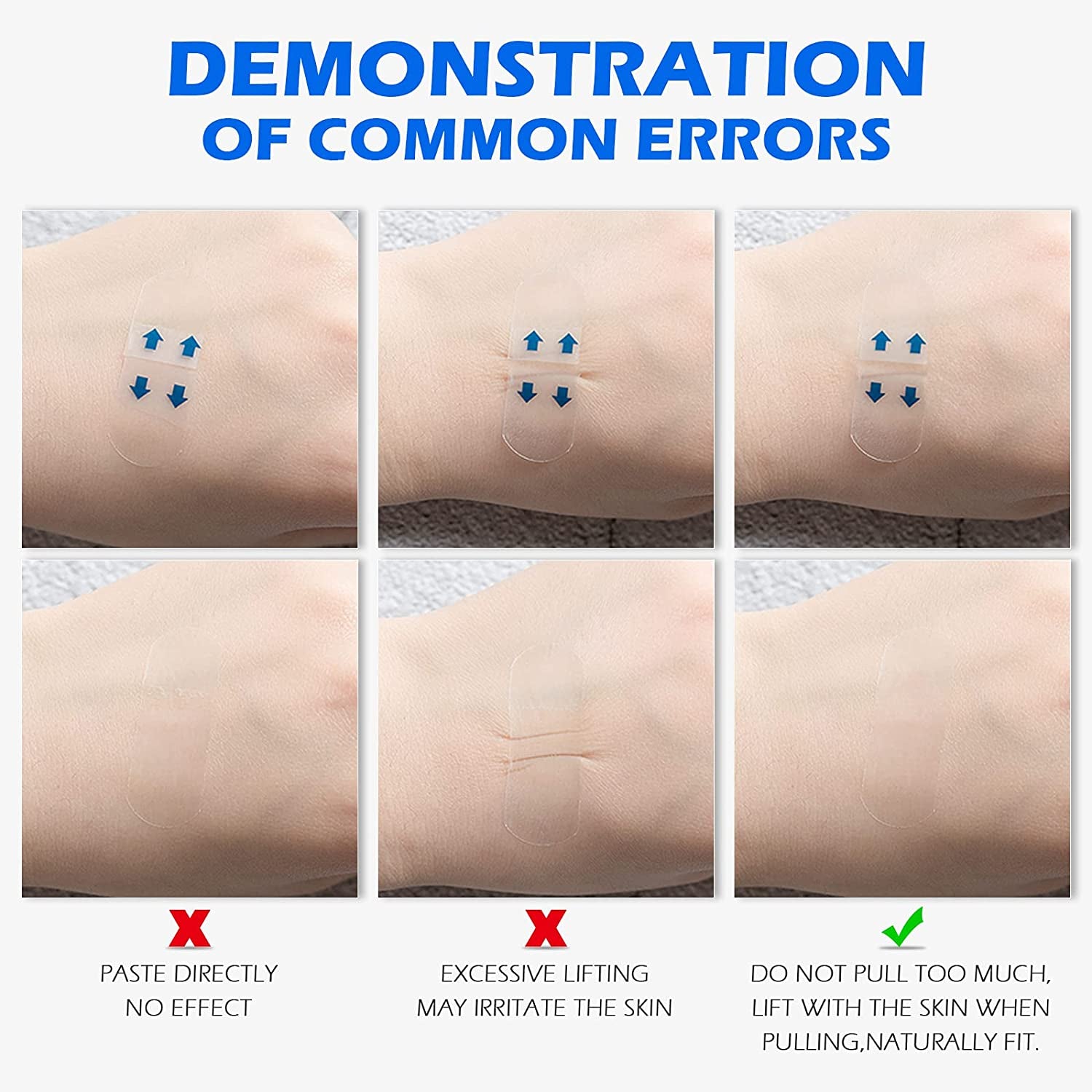 Face Lift Tape, High Elasticity and Waterproof Instant Face Lifting Sticker, Ultra-Thin Invisible Makeup Face Lift Tools for Hide Facial Wrinkles and Lifting Saggy Skin, 40 Pcs Health & Beauty > Personal Care > Cosmetics > Cosmetic Tools > Skin Care Tools Xshowsa   