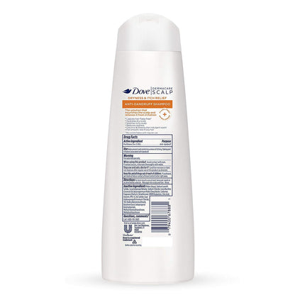 Dove Dermacare Scalp Haircare - Anti-Dandruff Shampoo - Dryness & Itch Relief - Net Wt. 12 FL OZ (355 Ml) per Bottle - Pack of 3 Bottles Health & Beauty > Personal Care > Hair Care Unilever HPC - USA   