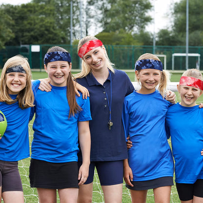 Tarpop 6 Pieces Head Tie Sports Headband Tennis Athletic Bandana Sweat Wicking Hair Band Tie-Dye Elastic Headband Unisex for Men Women Jogging Running Tennis Football Volleyball Rowing Apparel & Accessories > Clothing Accessories > Bandanas & Headties Tarpop   