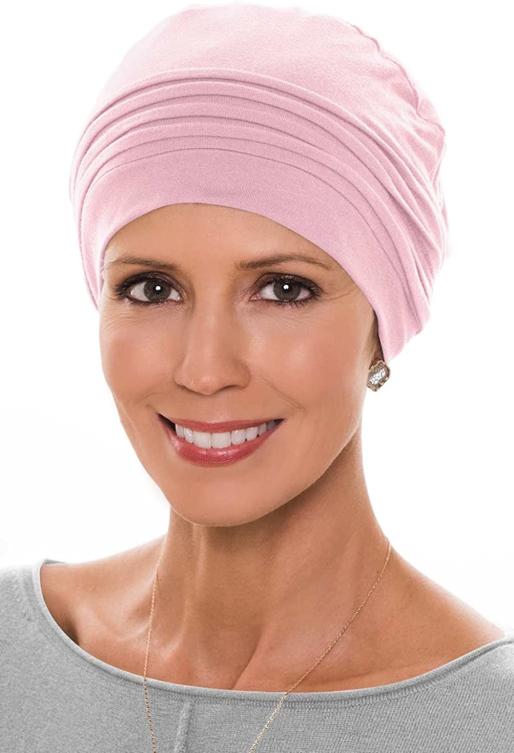 Cardani Couture Cap in Luxury Viscose from Bamboo Apparel & Accessories > Clothing Accessories > Headwear Cardani Luxury Bamboo - Cameo Pink One Size 