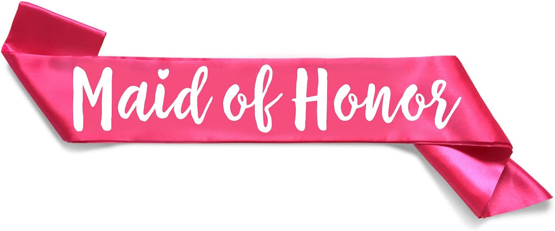 Team Bride Range Individual Sash - Sophisticated & Fun Party Favor for Bachelorette Party, Bridal Shower & Wedding Party - Double-Layer Sewn Satin (Maid of Honor, Rose Gold) Apparel & Accessories > Clothing Accessories > Sashes Bachelorette to Bride Pink Maid of Honor 