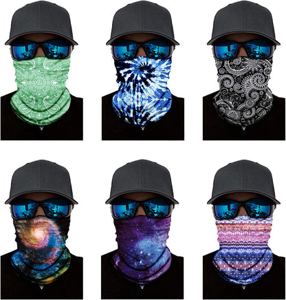 Oureamod Wide Headbands for Men and Women Athletic Moisture Wicking Headwear for Sports,Workout,Yoga Multi Function (Fantasy) Apparel & Accessories > Clothing Accessories > Headwear Oureamod   