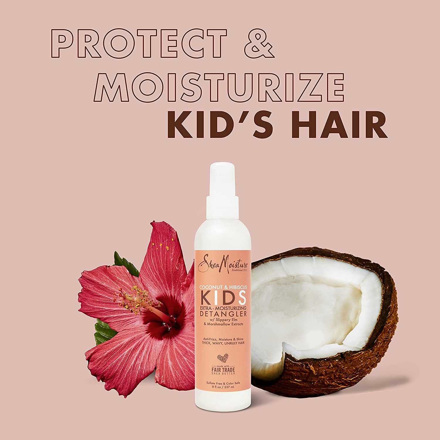 Shea Moisture Kids Hair Care Combination Pack – Includes Mango & Carrot 8Oz KIDS Extra-Nourishing Shampoo, 8Oz KIDS Extra-Nourishing Conditioner, and 8Oz Coconut & Hibiscus KIDS Detangler Health & Beauty > Personal Care > Hair Care SheaMoisture   