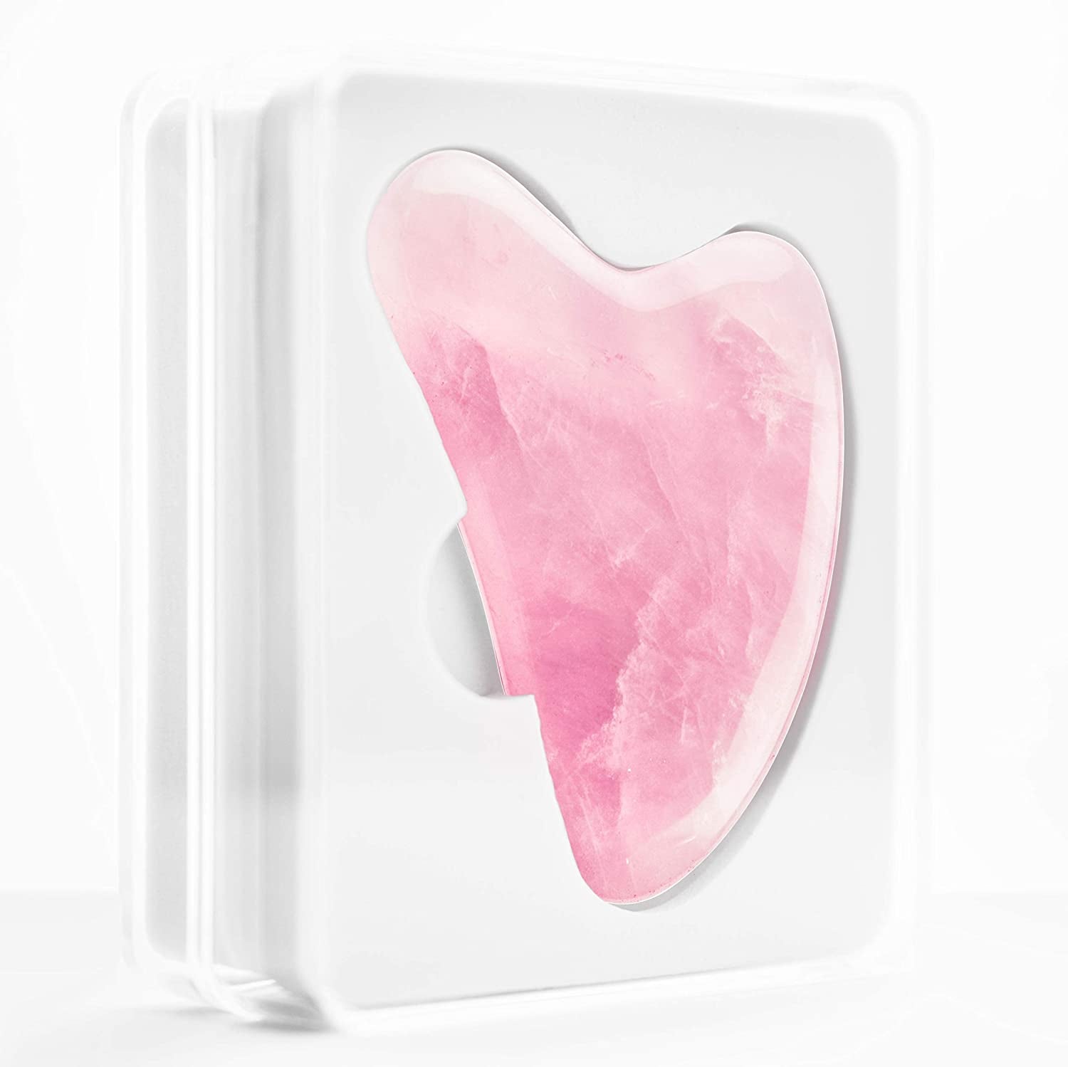 Rose Quartz and Jade Gua Sha Massage Tool for Facial Massage, Green Aventurine, Authentic Gua Sha Stones for Lymphatic Drainage Health & Beauty > Personal Care > Cosmetics > Cosmetic Tools > Skin Care Tools INOTKA   