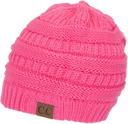 C.C Women'S Beanie Apparel & Accessories > Clothing Accessories > Hats C.C Candy Pink One Size 