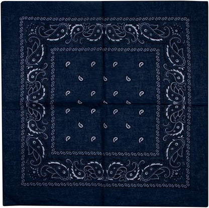 Lightweight Multicolored Cotton Bandana 12 Pack Apparel & Accessories > Clothing Accessories > Headwear Bioworld   