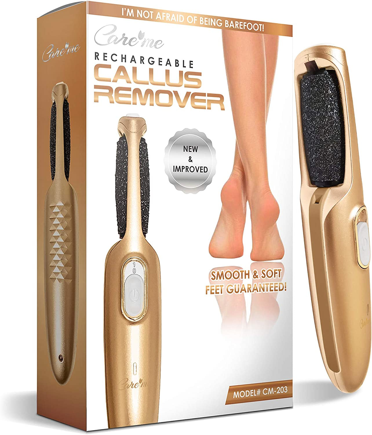 Powerful Electric Foot Callus Removers – Rechargeable Electronic Foot File Removes Dry, Dead, Cracked, Hard Skin & Calluses –Professional Pedicure Foot Care Tool for Men & Women Health & Beauty > Personal Care > Foot Care Care me   