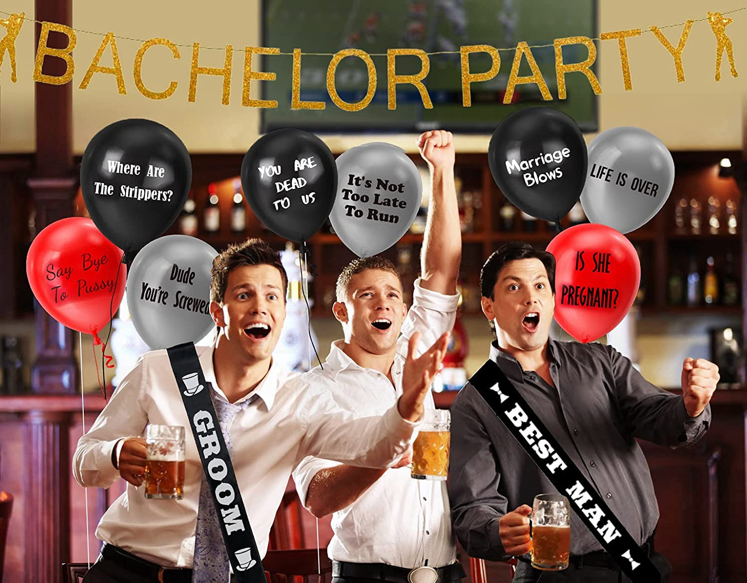 Brosash Groom Sash, Bachelor Party Sash Groom to Be Ideas Supplies Gifts Joke Favors Bachelorette Party Supplies Decorations Decor Wedding Shower Gift Bride Engagement Bridal (White) Apparel & Accessories > Clothing Accessories > Sashes Brosash   