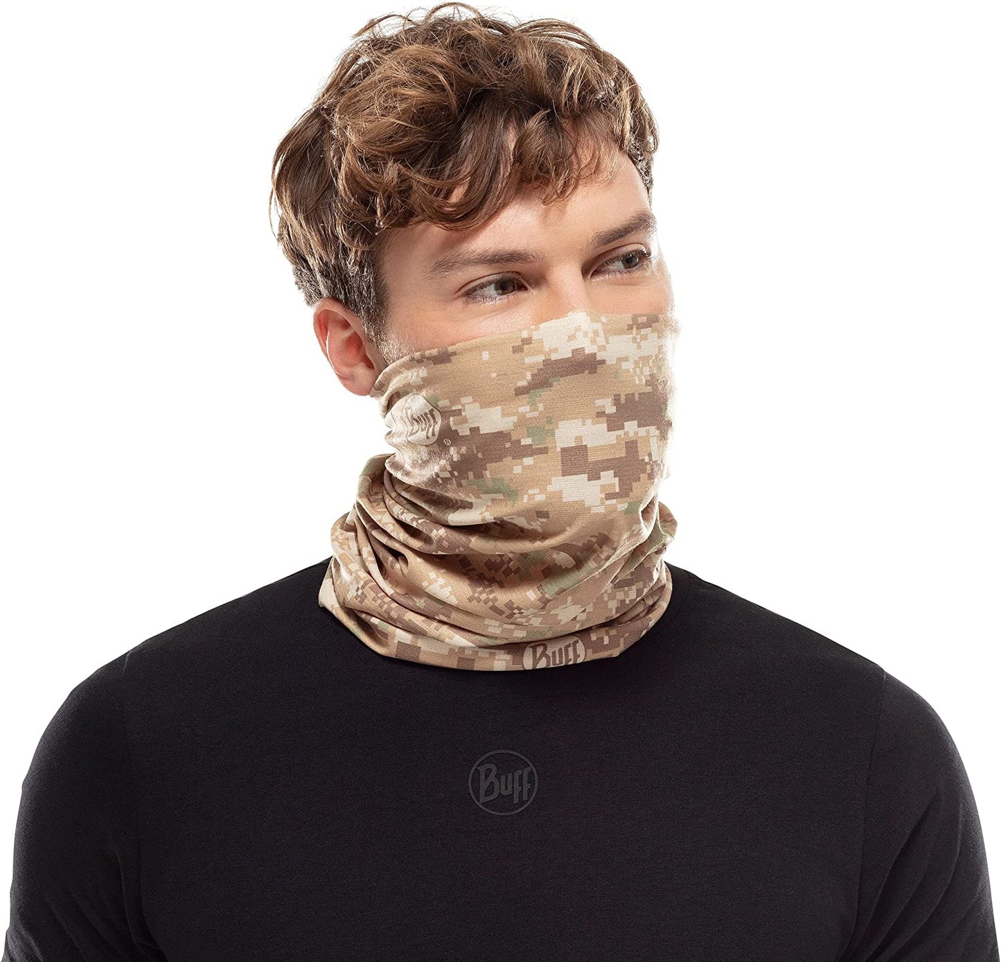 BUFF Multifunctional Neckwear Coolnet UV XL Worn 12+ Ways Apparel & Accessories > Clothing Accessories > Headwear BUFF   