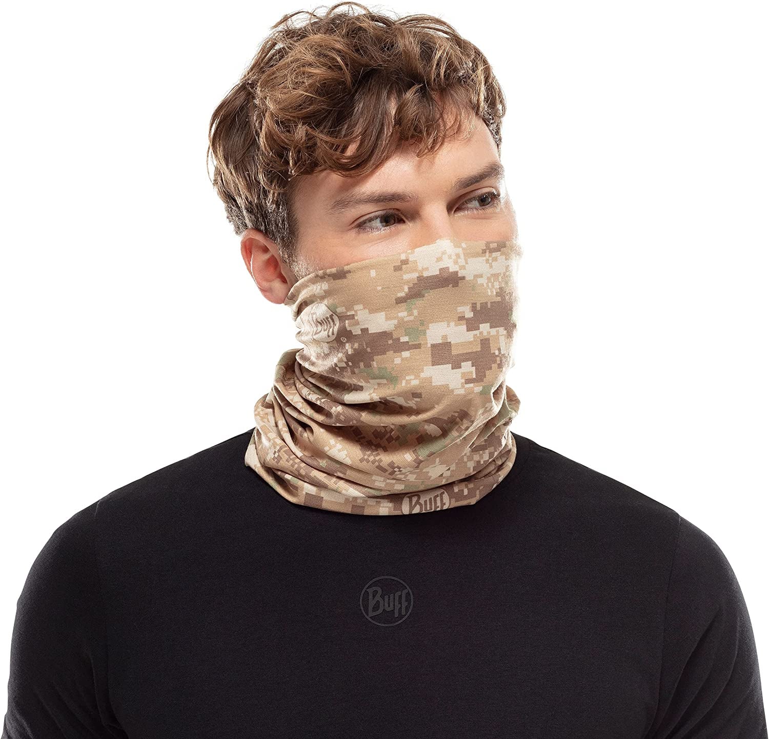 BUFF Multifunctional Neckwear Coolnet UV XL Worn 12+ Ways Apparel & Accessories > Clothing Accessories > Headwear BUFF   