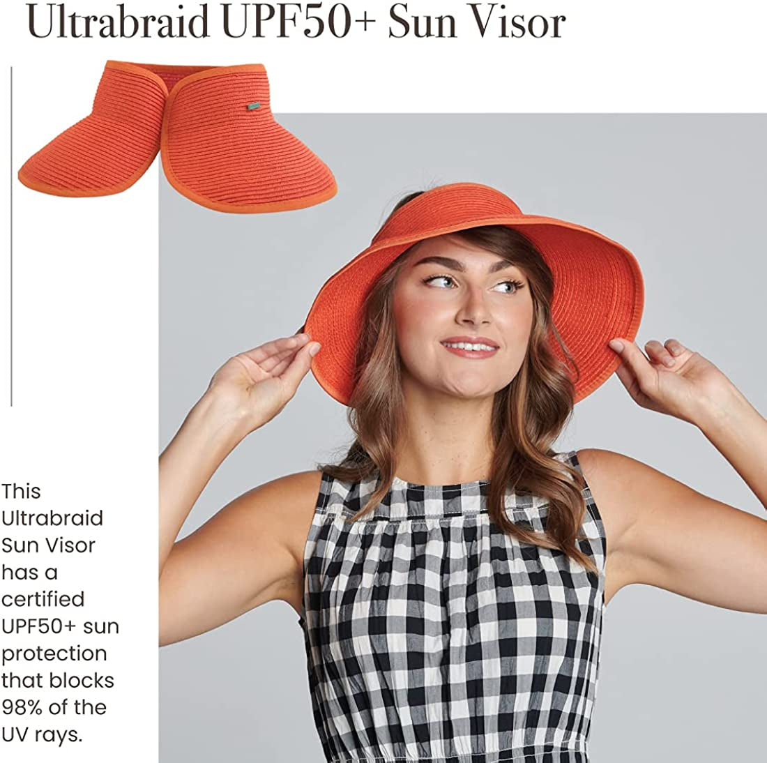 San Diego Hat Company Women'S UBV002OSORG, Orange, One Size Apparel & Accessories > Clothing Accessories > Hats San Diego Hat Co.   