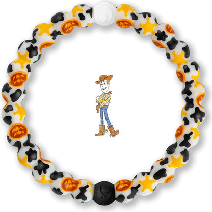 Lokai Disney & Pixar Collection Bracelets - Silicone Beaded Bracelets for Women & Men, Jewelry Fashion Bracelets Slide-On for Comfortable Fit Apparel & Accessories > Jewelry > Bracelets Lokai Sheriff Woody 7 Inch - Large 